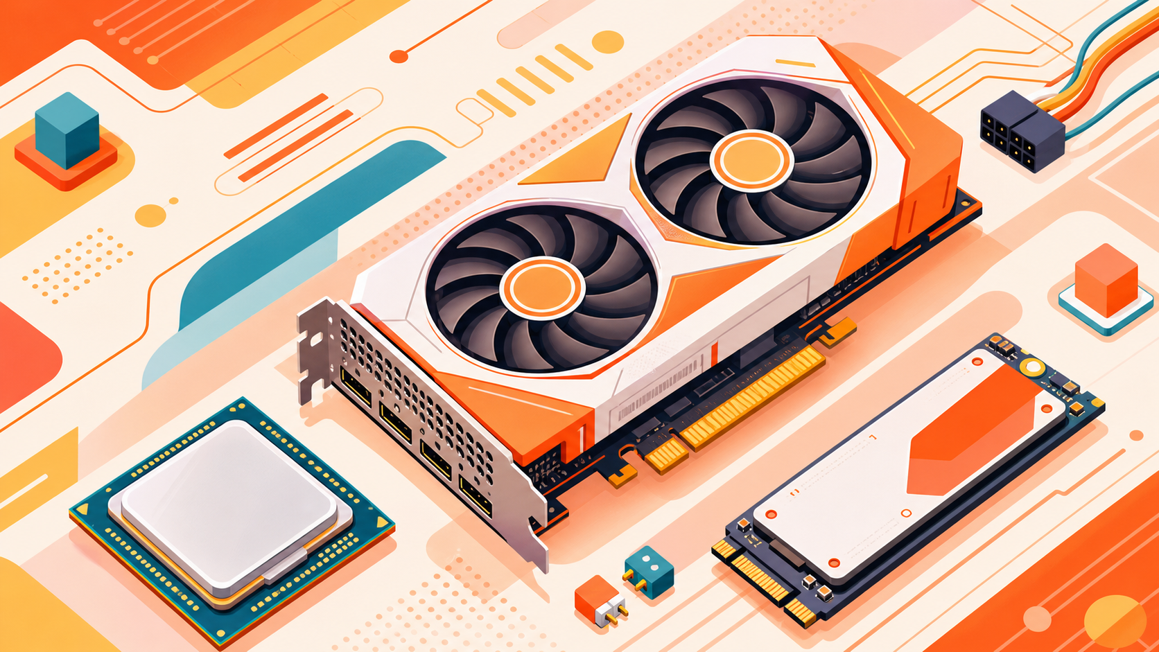 バトルフィールド6の4段階要件を横に並べ、目標解像度とfps・必要GPU・RAM容量の段差を示した集約図