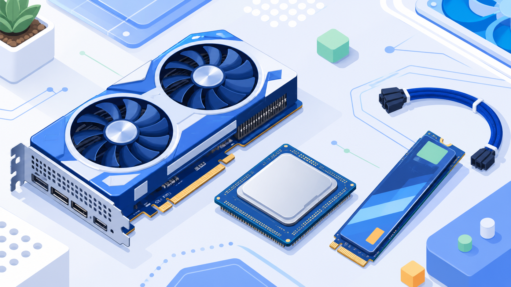 解像度と設定ごとに必要なCPU GPU RAMをまとめた早見マトリクス。上位帯はRTX 4080級と大容量RAMが目安